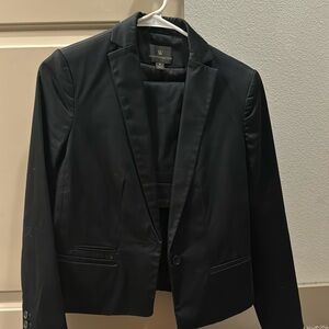 Worthington Black Skirt Suit